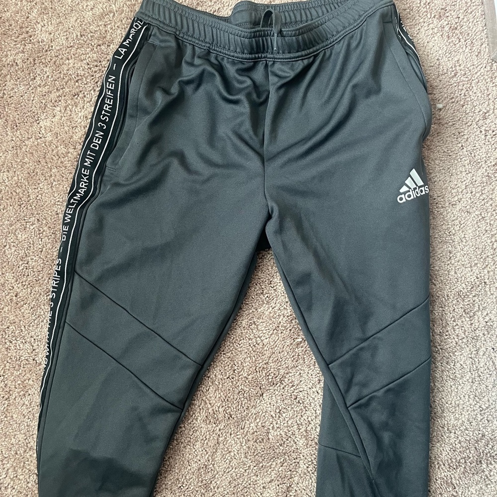 COPY - Adidas tiro pants medium used grey color